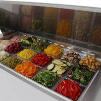 Turbo Air - M3 Series 48" Stainless Steel Refrigerated Sandwich Prep Table with 2 Doors - MST-48-12-N (ETA 5-6 Weeks)