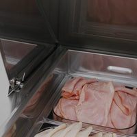 Turbo Air - M3 Series 48" Stainless Steel Refrigerated Sandwich Prep Table with 2 Doors - MST-48-12-N (ETA 5-6 Weeks)