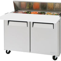 Turbo Air - M3 Series 48" Stainless Steel Refrigerated Sandwich Prep Table with 2 Doors - MST-48-12-N (ETA 5-6 Weeks)