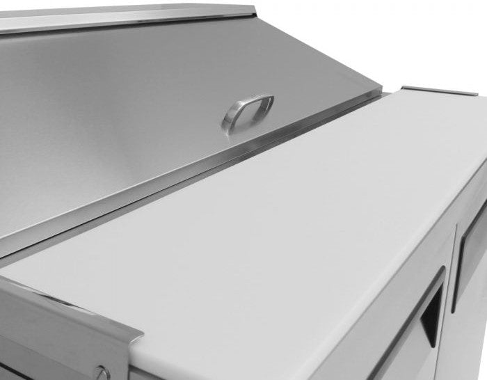 Turbo Air - M3 Series 48" Stainless Steel Refrigerated Sandwich Prep Table with 2 Doors - MST-48-N (ETA 5-6 Weeks)