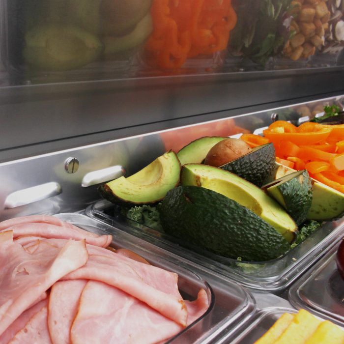 Turbo Air - M3 Series 48" Stainless Steel Refrigerated Sandwich Prep Table with 2 Doors - MST-48-N (ETA 5-6 Weeks)