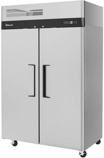 Turbo Air - M3 Series 52" Solid Door Stainless Steel Reach-In Refrigerator with 2 Solid Doors - M3R47-2-N (ETA 5-6 Weeks)