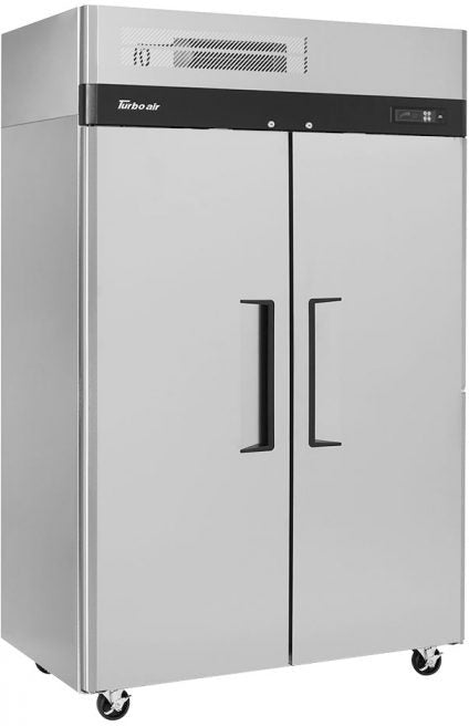 Turbo Air - M3 Series 52" Solid Door Stainless Steel Reach-In Refrigerator with 2 Solid Doors - M3R47-2-N (ETA 5-6 Weeks)