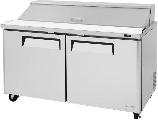 Turbo Air - M3 Series 60" Stainless Steel Refrigerated Sandwich Prep Table with 2 Doors - MST-60-N (ETA 5-6 Weeks)