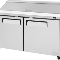 Turbo Air - M3 Series 60" Stainless Steel Refrigerated Sandwich Prep Table with 2 Doors - MST-60-N (ETA 5-6 Weeks)