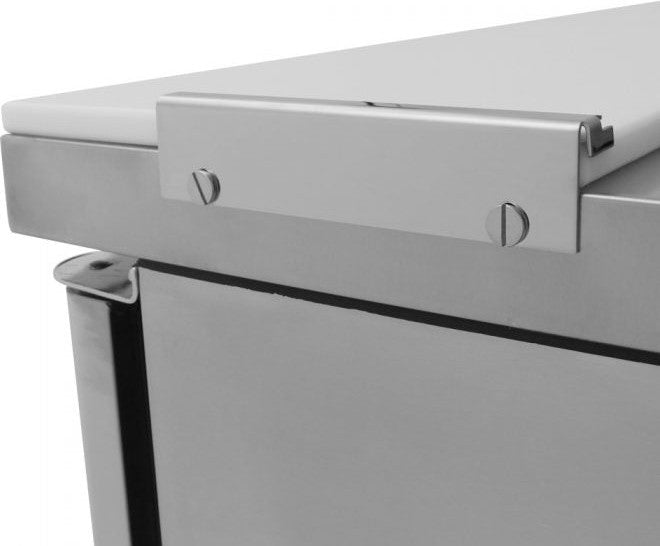 Turbo Air - M3 Series 60" Stainless Steel Refrigerated Sandwich Prep Table with 2 Doors - MST-60-N (ETA 5-6 Weeks)