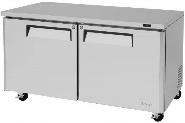 Turbo Air - M3 Series 60" Undercounter Refrigerator with 2 Solid Doors - MUR-60-N (ETA 5-6 Weeks)