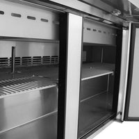 Turbo Air - M3 Series 72" Mega Top Stainless Steel Refrigerated Sandwich Prep Table with 3 Doors - MST-72-30-N (ETA 5-6 Weeks)