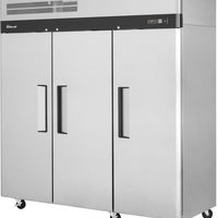 Turbo Air - M3 Series 78" Stainless Steel Reach-In Freezer With 3 Solid-Doors - M3F72-3-N (ETA 5-6 Weeks)
