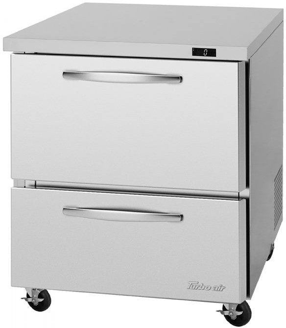 Turbo Air - PRO Series 27.5" Undercounter Freezer with 2 Drawers - PUF-28-D2-N (ETA 5-6 Weeks)