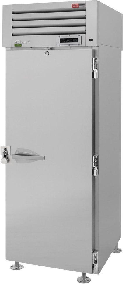 Turbo Air - PRO Series 28.75" Silver Reach-in, One-Section Freezer for Correctional Facility and 1 Hinged Solid Door - PRO-26F-N-CRT (ETA 5-6 Weeks)