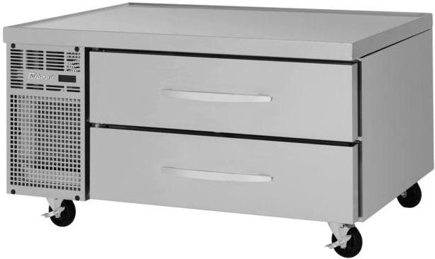 Turbo Air - PRO Series 48" One-Section Refrigerated Chef Base with 2 Stainless Steel Drawers - PRCBE-48R-N (ETA 5-6 Weeks)