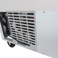 Turbo Air - PRO Series 48.25" Silver Two-Section Mega Top Sandwich/Salad Prep Table with Side Breathing - PST-48-18-N (ETA 5-6 Weeks)