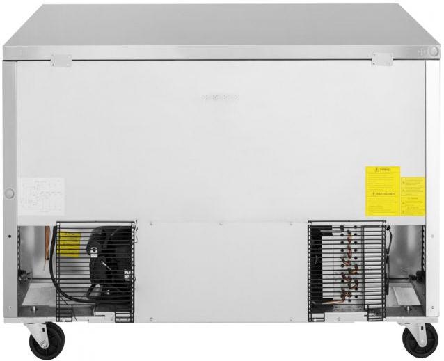 Turbo Air - PRO Series 48.25" Undercounter 1 Solid Door Refrigerator with 2 Drawers - TUR-48SD-D2-N (ETA 5-6 Weeks)