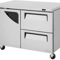 Turbo Air - PRO Series 48.25" Undercounter 1 Solid Door Refrigerator with 2 Drawers - TUR-48SD-D2-N (ETA 5-6 Weeks)