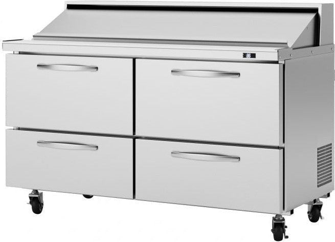 Turbo Air - PRO Series 60.25" Sandwich/Salad Unit-Drawers with 4 Drawers - PST-60-D4-N (ETA 5-6 Weeks)
