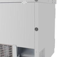 Turbo Air - PRO Series 60.25" Silver Two Solid Door Sandwich/Salad Prep Table with 2 Stainless Steel Shelves - PST-60-N (ETA 5-6 Weeks)