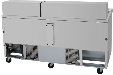 Turbo Air - PRO Series 72.6" Mega Top Sandwich/Salad Prep Table with 3 Solid Doors - PST-72-30-N (ETA 5-6 Weeks)