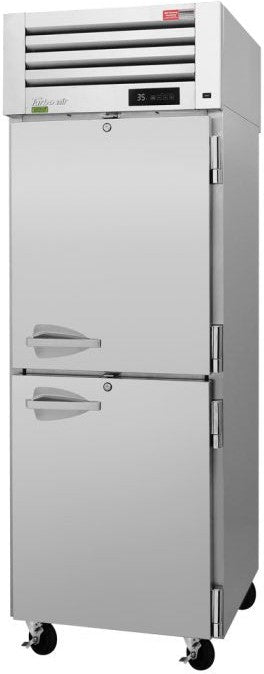 Turbo Air - Pro Series 28.75" Top Mount Refrigerator with 2 Solid Half-Doors - PRO-26-2R-N (ETA 5-6 Weeks)