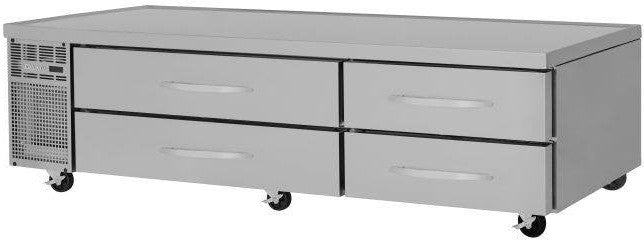 Turbo Air - Pro Series 96" Stainless Steel Four Drawer Chef Base Freezer - PRCBE-96F-N (ETA 5-6 Weeks)