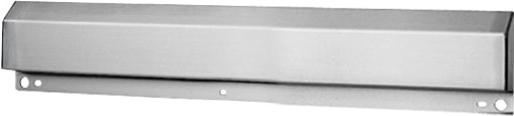 Turbo Air - Stainless Steel Back Splash Guard for 36″ Length Undercounters - TU-36B (ETA 5-6 Weeks)