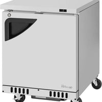 Turbo Air - Super Deluxe 1 Solid Door Stainless Steel Undercounter Freezer With Front Breathing Airflow - TUF-28SD-FB-N (ETA 5-6 Weeks)