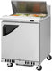 Turbo Air - Super Deluxe 120V 6.5 Cu. Ft. Sandwich/Salad Prep Table with Refrigerated Base - TST-28SD-FB-N (ETA 5-6 Weeks)