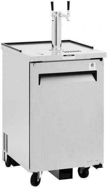 Turbo Air - Super Deluxe 23.4" Silver Beer Dispenser - TBD-1SDD-N6 (ETA 5-6 Weeks)