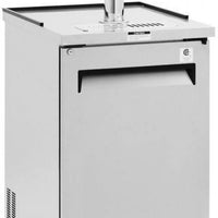 Turbo Air - Super Deluxe 23.4" Silver Beer Dispenser - TBD-1SDD-N6 (ETA 5-6 Weeks)