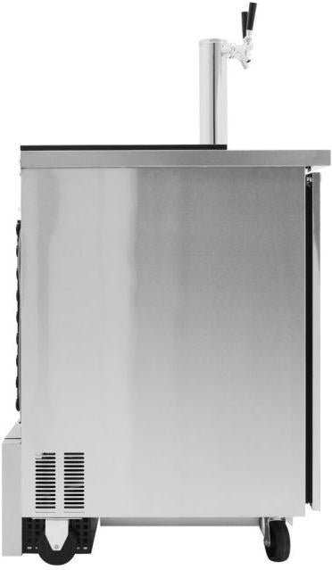 Turbo Air - Super Deluxe 23.4" Silver Beer Dispenser - TBD-1SDD-N6 (ETA 5-6 Weeks)
