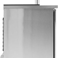 Turbo Air - Super Deluxe 23.4" Silver Beer Dispenser - TBD-1SDD-N6 (ETA 5-6 Weeks)