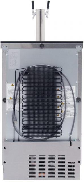 Turbo Air - Super Deluxe 23.4" Silver Beer Dispenser - TBD-1SDD-N6 (ETA 5-6 Weeks)