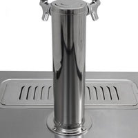 Turbo Air - Super Deluxe 23.4" Silver Beer Dispenser - TBD-1SDD-N6 (ETA 5-6 Weeks)