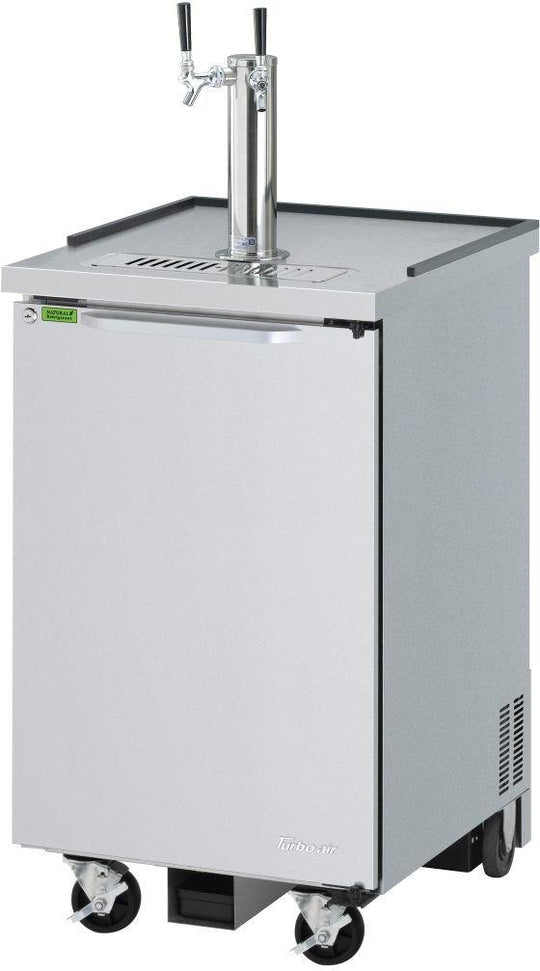 Turbo Air - Super Deluxe 23.4" Silver Beer Dispenser - TBD-1SDD-N6 (ETA 5-6 Weeks)