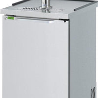 Turbo Air - Super Deluxe 23.4" Silver Beer Dispenser - TBD-1SDD-N6 (ETA 5-6 Weeks)