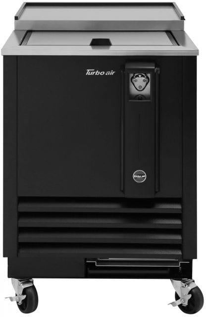 Turbo Air - Super Deluxe 24.4" Black Bottle Cooler - TBC-24SB-N6 (ETA 5-6 Weeks)