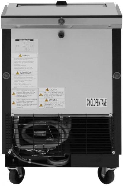 Turbo Air - Super Deluxe 24.4" Black Bottle Cooler - TBC-24SB-N6 (ETA 5-6 Weeks)