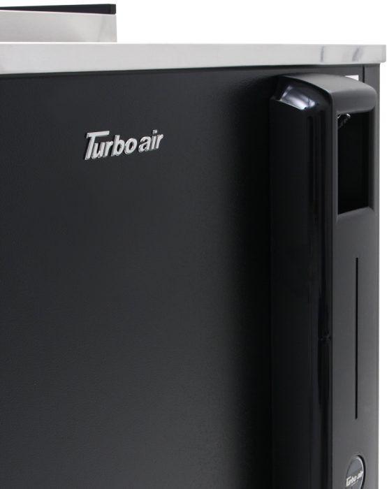 Turbo Air - Super Deluxe 24.4" Black Bottle Cooler - TBC-24SB-N6 (ETA 5-6 Weeks)
