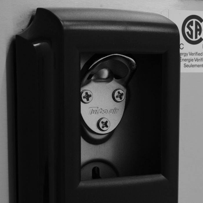 Turbo Air - Super Deluxe 24.4" Silver Bottle Cooler - TBC-24SD-N6 (ETA 5-6 Weeks)