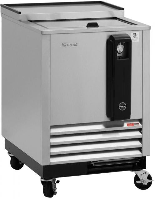 Turbo Air - Super Deluxe 24.4" Silver Bottle Cooler - TBC-24SD-N6 (ETA 5-6 Weeks)