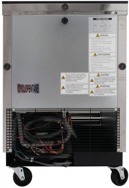 Turbo Air - Super Deluxe 24.4" Silver Bottle Cooler - TBC-24SD-N6 (ETA 5-6 Weeks)