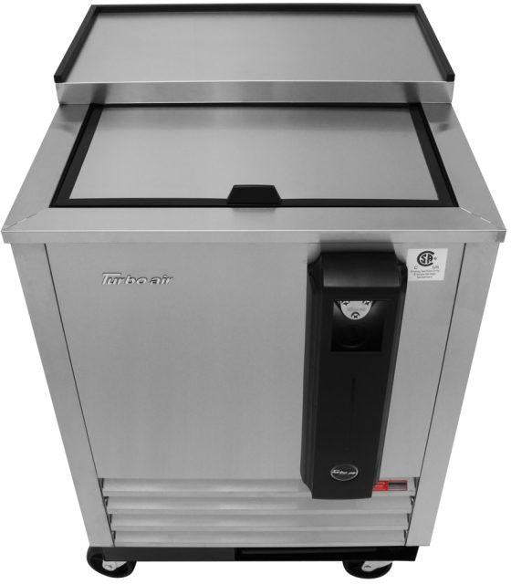 Turbo Air - Super Deluxe 24.4" Silver Bottle Cooler - TBC-24SD-N6 (ETA 5-6 Weeks)