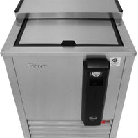 Turbo Air - Super Deluxe 24.4" Silver Bottle Cooler - TBC-24SD-N6 (ETA 5-6 Weeks)