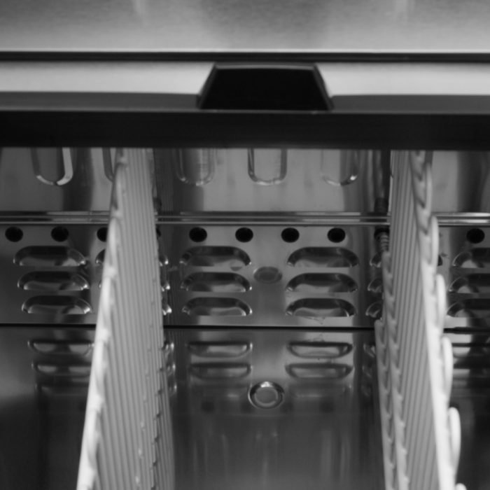 Turbo Air - Super Deluxe 24.4" Silver Bottle Cooler - TBC-24SD-N6 (ETA 5-6 Weeks)