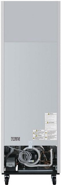 Turbo Air - Super Deluxe 27" Bottom Mounted Solid Door Reach-In Refrigerator with LED Lighting and Left Hinged - TSR-23SD-N6-L (ETA 5-6 Weeks)