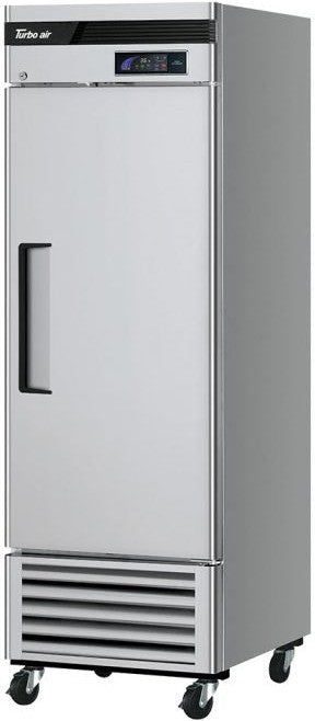 Turbo Air - Super Deluxe 27" Bottom Mounted Solid Door Reach-In Refrigerator with LED Lighting and Left Hinged - TSR-23SD-N6-L (ETA 5-6 Weeks)