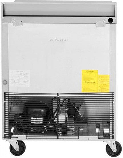 Turbo Air - Super Deluxe 27" Worktop Refrigerator with 1 Solid Door - TWR-28SD-N (ETA 5-6 Weeks)