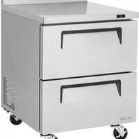 Turbo Air - Super Deluxe 27" Worktop Refrigerator with Two Drawers - TWR-28SD-D2-N (ETA 5-6 Weeks)