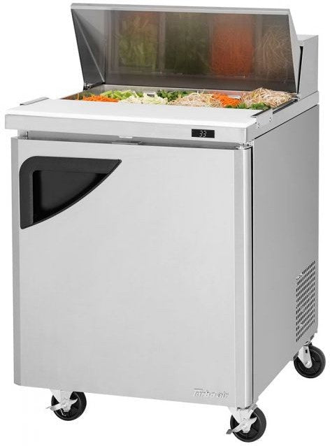 Turbo Air - Super Deluxe 28" Refrigerated Sandwich Prep Table with 1 Door - TST-28SD-N (ETA 5-6 Weeks)