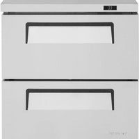 Turbo Air - Super Deluxe 28" Undercounter Refrigerator with 2 Drawers - TUR-28SD-D2-N (ETA 5-6 Weeks)